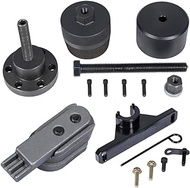 2241 Front Crankshaft Oil Seal Remover and Installer Kit &amp; 2801 Flywheel Holder Flex Plate Lock Tool &amp; 7676 Oil Seal Repair Kit with Balance Shaft Fits for BMW N20 N26 Engines (3-Set)