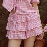 M จัดส่ง 17 SEP lookbooklookbook tangle shorts margenta scott