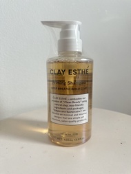 Clay Esthe Priming Shampoo/Fortifying Hair Mask (Pink,Gold) 400 ml แชมพู มาส์ก สูตรดูแลหนังศรีษะมัน คัน และรังแค