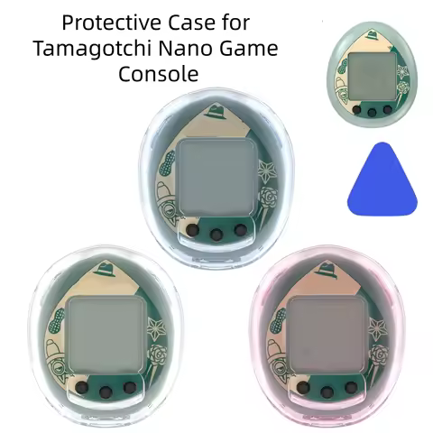 Protective Case for Tamagotchi Nano Game Console Dustproof Transparent PC Hard Shell Anti-Scratch Co