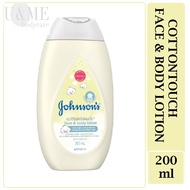 JOHNSON COTTONTOUCH FACE &amp; BODY LOTION 200ml