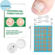 1/2 Set Ingrown Toenail Corrector Tools Pedicure Recover Embed Toenail Treatment Foot Care Correctio