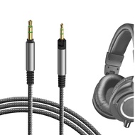 Geekria Audio Cable Compatible with ATH-M50x ATH-M40x ATH-M60x ATH-M70x Headphone Cable, 2.5mm to 3.