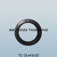 Oil seal TC 31x43x10 31 x 43 x 10 karet oli sil shock breaker 31 43 10