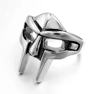 [NEW] New Vintage Gladiator Egyptian 2025 Mf Doom Mask Rings For Men Pharaoh Male Ring Hip Hop Party