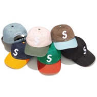 FW25 Supreme Pigment Coated 2-Tone S Logo 6-Panel "Denim" / "Navy" / "Light Pink" / "Green" / "Brown