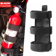 Car Fire Extinguisher Strap Car Fixing Strap Car Fire Extinguisher Support Strap 1 Black with Bottom