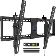 MOUNTUP Tilting TV Wall Mount Bracket for Most 37-82 Inch TV up to 120 LBS, Large Tilting TV Wall Mo