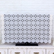 AT-ΨLace TV Cover Cloth Wall-Mounted LCD TV Dust Cloth Fabric Tablecloth Refrigerator Cover32Inch52Inch55Inch75