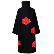 Naruto Clothes Akatsuki Cloak Itachi Uchiha Red Cloud RobecosplayCostume Halloween