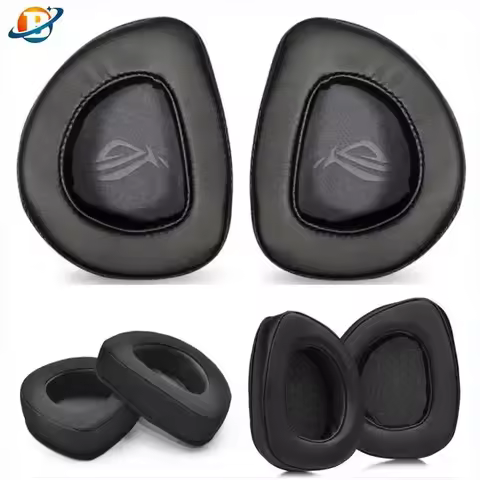 Ear Pad For ASUS ROG Delta Headset Replacement Headphones Memory Foam Replacement Earpads Foam Ear P