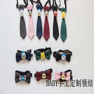 LP-8 Get Gifts🎀Boys and Girls Cartoon Korean Mini Tie-Free Baby Cute Korean Style New Bow Tie Accessories 4JML