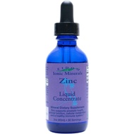 Eidon Ionic Minerals Liquid Zinc Concentrate 2 oz - Ionic Zinc Supplement Drops for Adults and Kids,