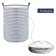 Flodable Laundry Basket Hamper, Dirty Clothes Hamper Freestanding Drawstring Hamper Storage for Coll