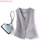 Limited KL stock ~ Women Suit Gray Vest for Business Office Formal #2301