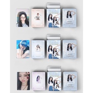 55pcs/box LESS HOT CRAZY Mini Album EASY Photocards Lomo Cards SAKURA CHAEWON YUNJIN KAZUHA EUNCHAE 