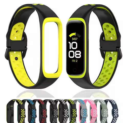 Silicone Sport Bracelet For Samsung Galaxy fit 2 Smart Band Replacement Strap Watchband For Galaxy f