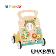 Hi Pando Wooden Activity Push Baby Walker HP053 Wooden Push Walker Baby Walker