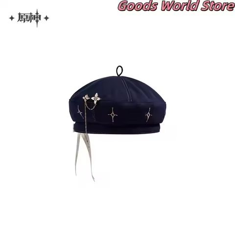 In stock Albedo beret Original Merch Game Genshin Impact Albedo Cosplay Costume Anime Doujin Accesso