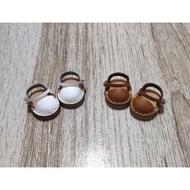 Labubu 馬卡龍娃娃鞋 (popmart) 腳踝綁帶款 (真皮)