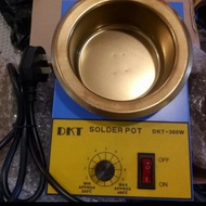 SOLDER POT BESAR 300WATT ALAT UNTUK MEMASAK / MELEBUR KAN TIMAH - MAJUBERSAMA 25