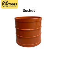 4 Inch 6 Inch BBB UPVC Underground Brown Fittings Elbow 45° 135° Degree Elbow Socket 100mm 160mm SIR
