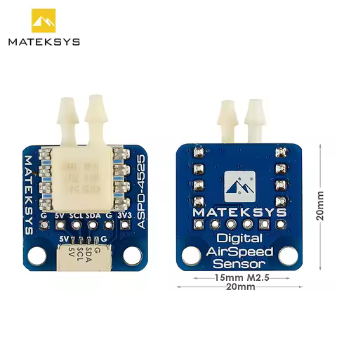 MATEKSYS ASPD-4525 DIGITAL AIRSPEED SENSOR for F405-WING F411-WING F722-Wing Flight Controllers RC A