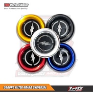 Air Filter Funnel Veloscope Funnel Air Filter Round Lightning Motif