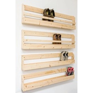 90 cm Wooden Shoe Rack