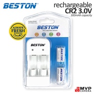 BESTON CR2 Rechargeable Battery 3.0 Volts