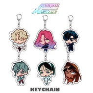 GANTUNGAN ALIEN STAGE CHARACTER ANIME KEYCHAIN ALIEN STAGE KEYCHAIN ALIEN STAGE ANIME KEYCHAIN CUTE 