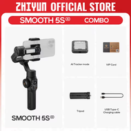 ZHIYUN กล้องถ่ายรูป กล้อง Smooth 5S AI Gimbal Stabilizer Standard Package One