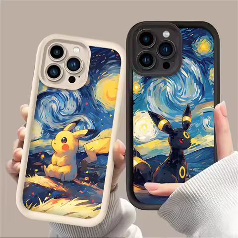 Lovely Anime P-Pokemon Phone Case For iPhone 16 16E 15 14 13 12 11 Pro Max X XS X S Max XR SE 2020 S