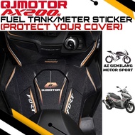 FUEL TANK STICKER COVER QJMOTOR AX200S AX 200S AX 200 S FUEL TANK / METER STICKER COVER (ACCESSORIES