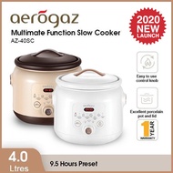 Aerogaz 4.0L Multimate Function Slow Cooker AZ 40SC (White) / AZ-41SC (Brown)