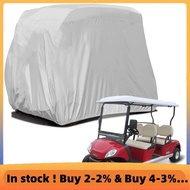 4 Passenger Golf Cart Cover 210D Oxford Waterproof Dustproof Roof Enclosure Rain Cover for EZ GO, Cl