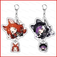 SQ1 Delta Force Acrylic Keychain Backpack Pendant Bags Accessories Shooting Game Anime Periphery QS1