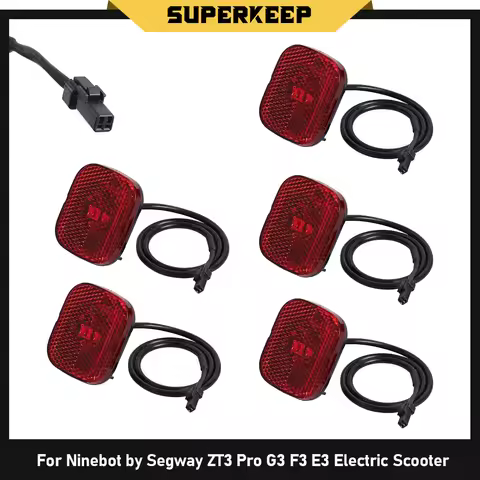 Rear Brake Light LED Lamp Rear Taillight for Ninebot by Segway ZT3 Pro G3 F3 E3 Electric Scooter Bra