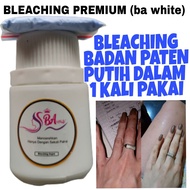 BLEACHING SUPER PREMIUM Import Hasil Paten Putih Dalam 1Kali Pemakaian /Bleaching Ba White Premium Super / Bleaching badan Ampuh / Bleaching Badan/ BLEACHING BA WHITE / Bleaching Import / BLEACHING BADAN BA WHITE / BLEACHING SUPER / cerminkecantikan