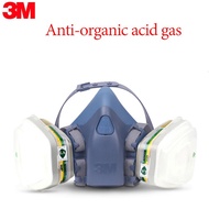 3M gas mask 7502 6006 gas mask set anti-formaldehyde anti-spray paint formaldehyde pesticide peculia