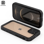 Shellbox สำหรับ iPhone 12Mini/12Pro สูงสุด/12/12Pro เคสใส IP68โทรศัพท์กันน้ำ