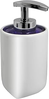 AWD Soap Dispenser, White and Blue, Ceramic, Brawa Bathroom Accessories Series - AWD Interior