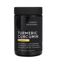 美國正品/ Sports Research 薑黃/薑黃素 C3複合物® 500mg 120軟凝膠