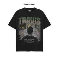 Áo thun Continuous - CTNS - TRAVIS SCOTT/ Black S-5XL