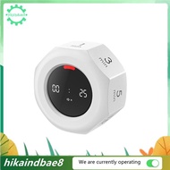 [hIkAi] Multi-Hexagon Cube Timer 90-Minute Sensor Digital Timer with LED Screen 7 Set Time Managemen