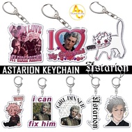 Popular Game Astarion Bulders I Can Fix Him a01 Keychain Backpack Bag Decoration Accessory