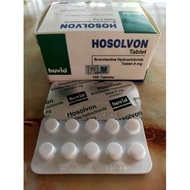 Hovid Hosolvon Bromhexine 8mg 100's 1 box (Exp: January 2026)