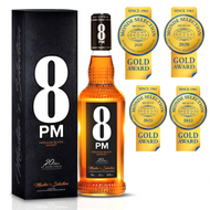 Radico - 8PM PREMIUM BLACK WHISKY MASTER'S SELECTION 750ml (禮盒裝) #56019923 8PM優質黑盒威士忌#新舊包裝隨機發貨#被公認為印度的優質威士忌品牌