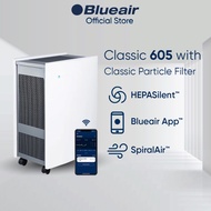 Blueair Classic 605 Air Purifier – 3720sqft Max Coverage | High-Speed Particle Filter | 99.97% Dust