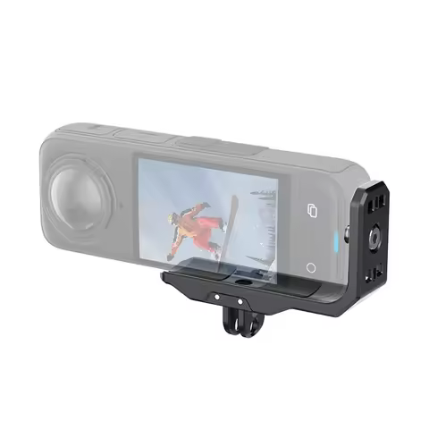 For Insta360 X5 X4 Vertical Horizontal Shooting Quick Release Metal L Bracket
